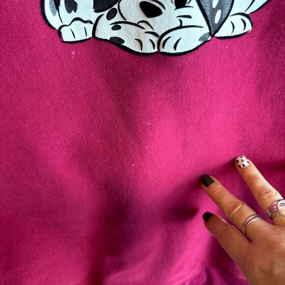 Vintage 90’s Disney 101 102 Dalmatians Sweatshirt Size M - Picture 3 of 8